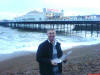 fish & chips on the beach