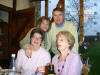 Belinda, Bev, me & mom [who obviously misjudged the timing of the flash!!!