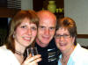 Deb, Adrian & birthday girl herself - 30 Jun 07 