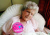 Gladys May Walker on her 102nd birthday 19th february 2012