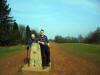 William McBain & Terry Curzon over Walton Hill