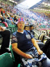 William / Bill McBain at the Millennium Stadium 4th August 2012