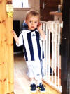 Archie James Bevan in his WBA strip