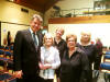 Michael Collie of BBC fame with mum and family