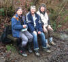 John Jeavons, Bill McBain and David bump into each other in the Wyre Forest - 8th January 2014