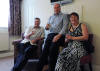 Bill McBain with Judith & George Tyler at Richmond on Thames 10 May 2015