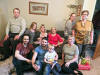 Beverly Bevan, Dr Alexander Bevan, Barrie & Jane McBain, katie McBain, Elsie Harvey, Belinda McBain, Alan, Abigail & Kiki Smallwood - 15th March 2015