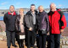 William (Bill) McBain, Joy & Lynton Weston and Lynne & Ian Macrae - Torquay 3rd March 2015