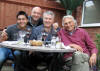 Nando Jaramillo, Ian Lacon, William (Bill) McBain & Paul Bond - in Halesowen 29th July 2010