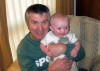 proud great uncle William with Archie - 4 May 10
