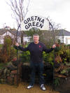 all alone @ Gretna Green - oh bless!!