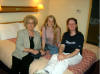 mom, Abi & Nicki - testing the motel's bed