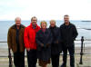 on the sea front at Lyme Regis - 12 Feb 06