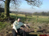 over Clent - taken with a mobile phone!!