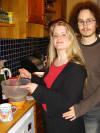 Abi & Alan in cooking mode!! Dec 07