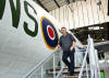 William (Bill) McBain at RAF Hendon museum on 11th June 2011