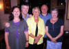 Deborah Hubbard, Pat Nightingale, William McBain Alex Long & Joy Weston at a Short Cross reunion on 17th May 2011