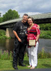 William [Bill] McBain and Judith Tyler at Upton upon Severn 23 Juy 2011