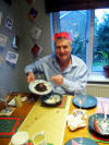 William (Bill) McBain and his Christmas pudding 25 Dec 11