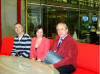 me & Stephen with Sarah Falkland @ the BBC Midlands Today studio