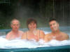 Hottubbing in the rain .... !!