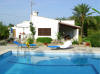 the Villa as seen from pool-side