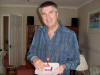 a '60' cake for my birthday celebration