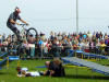 a rather unispiring mountain bike demonstration ...