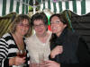 At James' 40th bithday party - July 08 .. Bev, Belinda & Jodie who had flown in from the Cayman Islands only a few hours before (she was cold!!) 