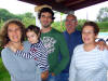 William & Katrina, with their family