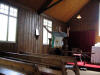 "we are gatheed together ... " at rebuilt church at the Avon Croft museum, Saturday 5th July 08