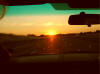 a beautiful sunset to end the day . . . taken from the car on the M40, which doesn't do it justice!!