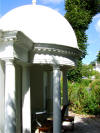 Lynne & Ian's gazebo - a cool place to retreat to in the midday heat of the sun