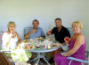 lunch in the gazebo