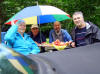 our picnic in the rain!